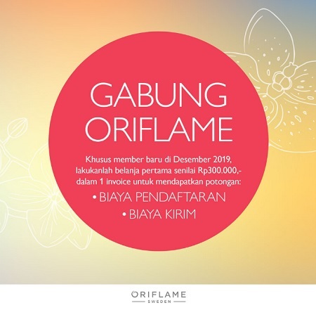 Biaya Pendaftaran Member Baru Oriflame 2023