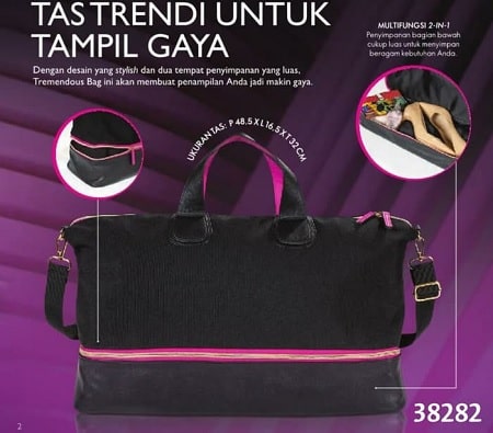 Gambar Katalog Tas Oriflame terbaru