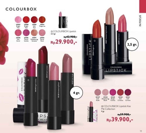 Harga Diskon Lipstik Oriflame Mei 2023