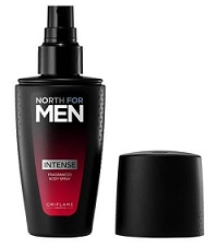 Harga North For Men Intense Fragranced Body Spray Oriflame