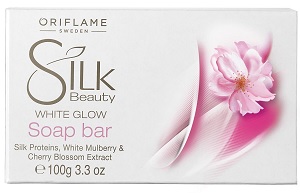 Harga Silk Beauty White Glow Soap Bar Oriflame
