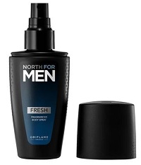 North For Men Fresh Fragranced Body Spray (NEW)