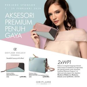 Hadiah Periode Sponsor Oriflame 1 – 29 Februari 2020 | 2 TAS GRATIS