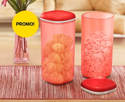 Harga Toples Tupperware Crystal Canister
