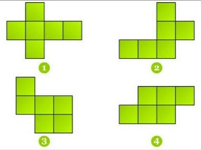 Jawaban Soal Buatlah Dua Gambar Jaring-Jaring Kubus yang Berbeda SD Kelas 4-6 di TVRI