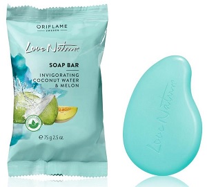 Review Love Nature Soap Bar Invigorating Coconut Water & Melon