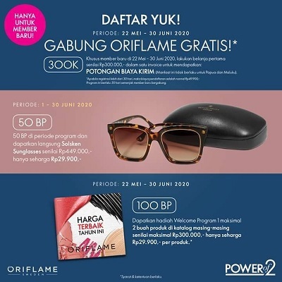 Daftar Oriflame Gratis Maret 2022