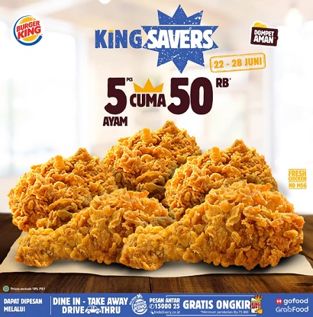 Paket Burger King Juni 2020