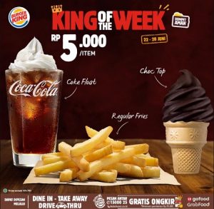 Promo Burger King Juni 2020 | Diskon BK of The Week 3-30 Juni