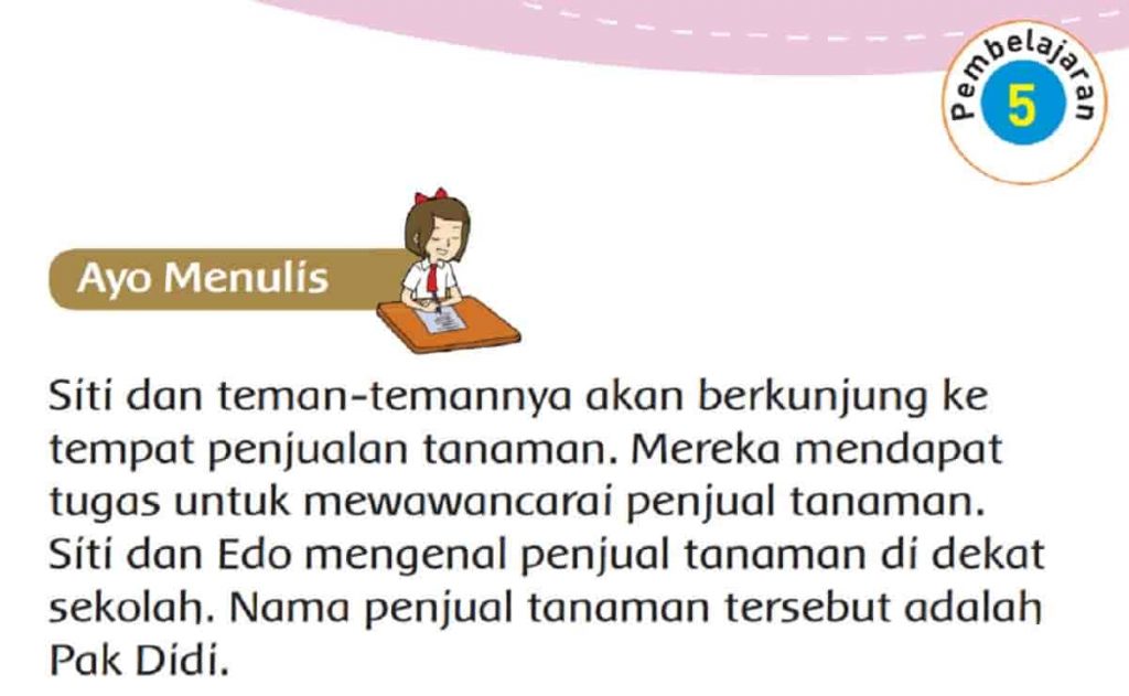 Kunci Jawaban Tema 2 Kelas 3 Halaman 141 142 143 144 145 Subtema 3 Menyayangi Tumbuhan Pembelajaran 5