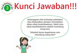 Kunci Jawaban Tema 5 Kelas 4 Halaman 22 23 25 27 Subtema 1 Perjuangan Para Pahlawan Pembelajaran 3 di Buku Tematik