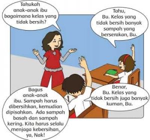 Apa yang Harus Kamu Lakukan Jika Melihat Kelas Kotor? Bagaimana Sikapmu Jika Melihat Teman Membuang Sampah Di Ruang Kelas