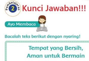 Kunci Jawaban Tema 4 Kelas 2  Halaman 114 115 117 118 119 Pembelajaran 2 Subtema 3 Hidup Bersih dan Sehat di Tempat Bermain Buku Tematik