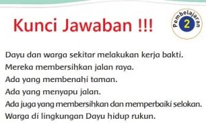 Kunci Jawaban Tema 4 Kelas 2 Halaman 166 167 169 170 Pembelajaran 2 Subtema 4 Hidup Bersih dan Sehat di Tempat Umum Buku Tematik