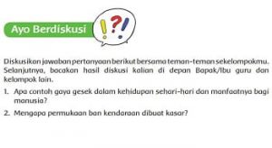 Jawab: Mengapa Permukaan Ban Kendaraan Dibuat Kasar? Tema 7 Kelas 4