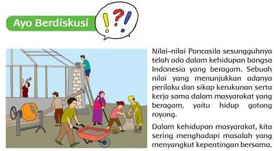 Gotong royong sebagai kebiasaan bangsa indonesia mengandung manfaat untuk