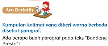 Ada Berapa Buah Paragraf pada Teks Bandeng Presto Tema 7 Kelas 3 Halaman 14