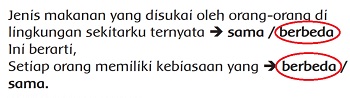 Diskusikan bersama temanmu, kemudian lingkari jawaban yang paling tepat di bawah ini!