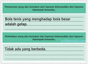 Persamaan perbedaan yang aku temukan dari laporan kelompokku dengan laporan kelompok temanku