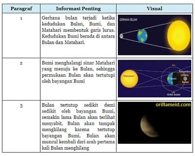 paragraf Informasi penting yang dapat disajikan melalui gambar visual informasi visual