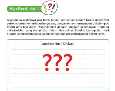 Bagaimana akibatnya jika tidak terjadi kerukunan hidup tema 9 kelas 5