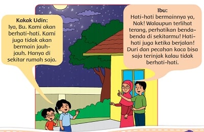 Kunci Jawaban Tema 8 Kelas 2 Halaman 28 29 30 33 34 Pembelajaran 4 Subtema 1 Aturan Keselamatan di Rumah Buku Tematik