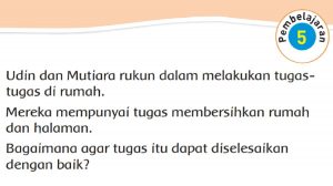 Apa Akibatnya Bila Udin dan Mutiara Tidak Bekerja Sama Jawabannya Tema 1 Kelas 2 Halaman 36