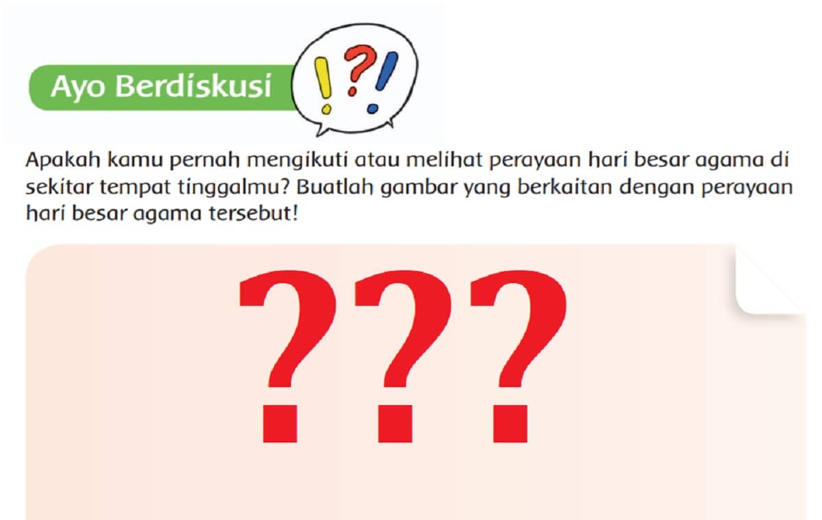 Apakah Kamu Pernah Mengikuti atau Melihat Perayaan Hari Besar Agama di Sekitar Tempat Tinggalmu