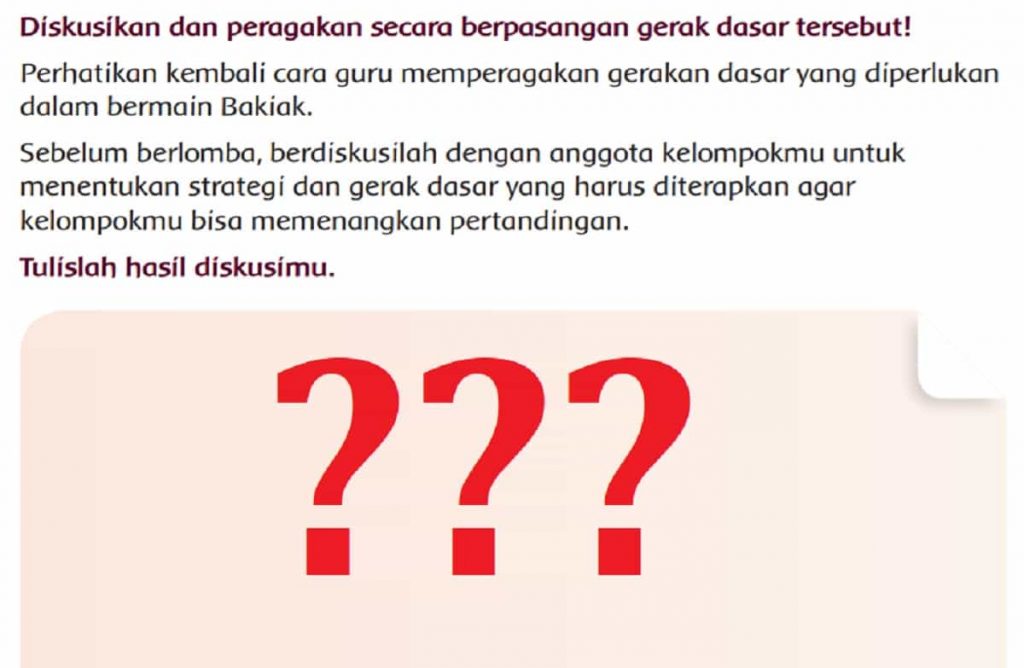 Gerak Dasar yang Diperlukan dalam Bermain Bakiak