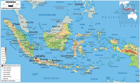 Negara-Negara yang Berbatasan dengan Indonesia