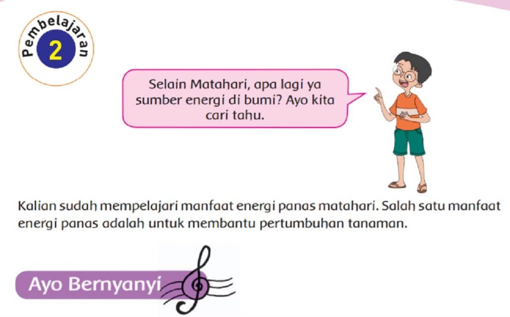 Kunci Jawaban Tema 2 Kelas 4 Halaman 11 12 13 14 15 17 18 Subtema 1 Sumber Energi Pembelajaran 2 Buku Tematik