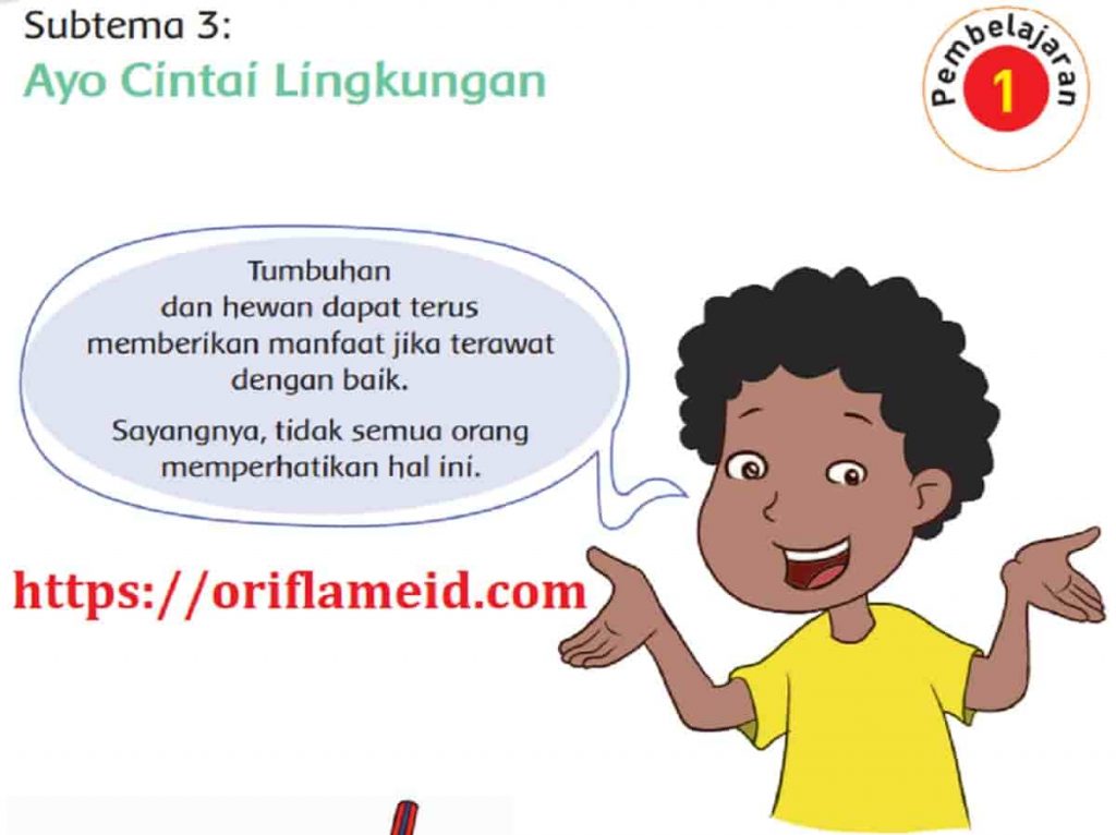 Kunci Jawaban Tema 3 Kelas 4 Halaman 95 97 98 99 100 Subtema 3 Ayo Cintai Lingkungan Pembelajaran 1 Buku Tematik