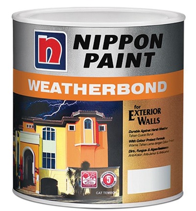 nippon paint weatherbond 20 liter