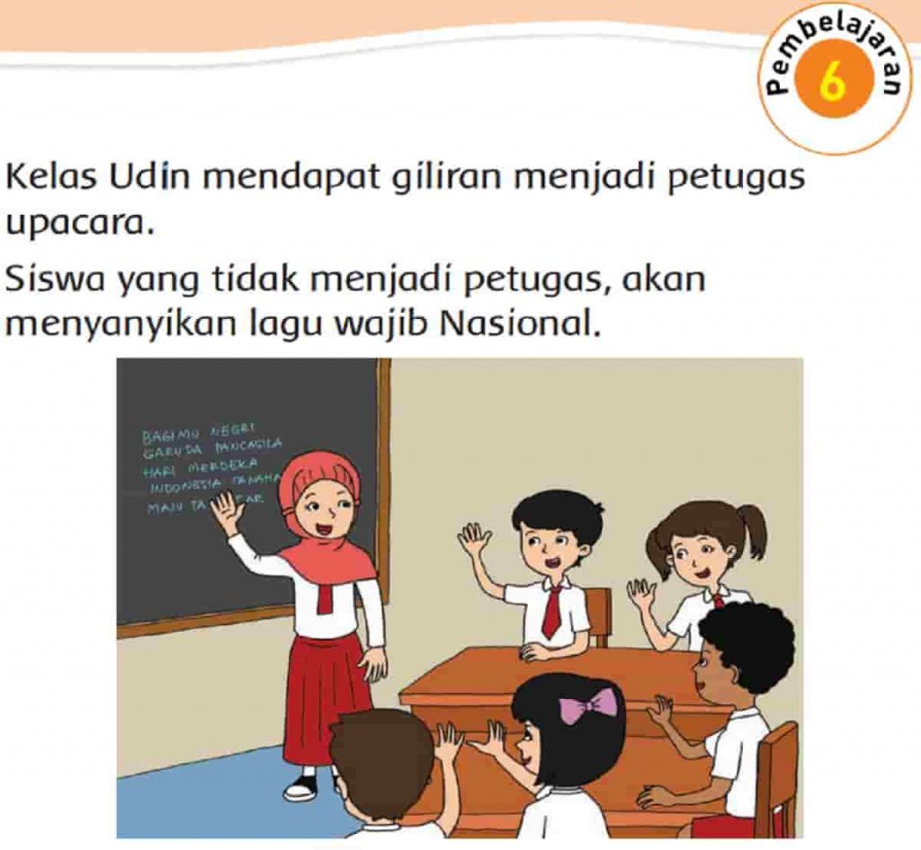 Kunci Jawaban Tema 1 Kelas 2 Halaman 129  130 131 132 133 134 135 136 137 138 Pembelajaran 6 Subtema 3 Hidup Rukun di Sekolah Buku Tematik