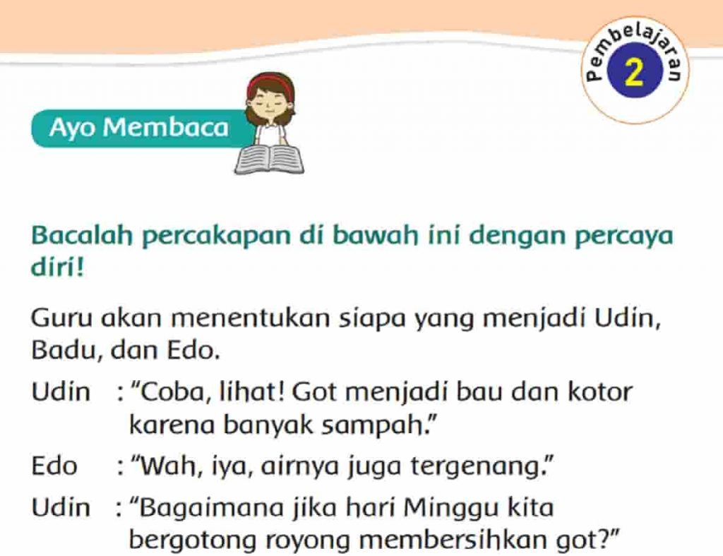 Kunci Jawaban Tema 1 Kelas 2 Halaman 150 151 153 154 Pembelajaran 2 Subtema 4 Hidup Rukun di Masyarakat Buku Tematik