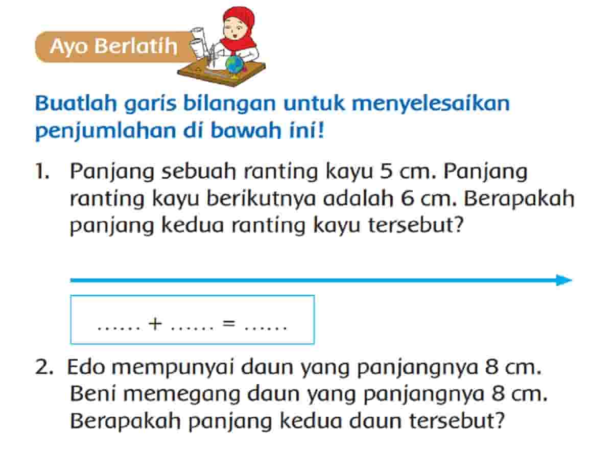 Panjang Sebuah Ranting Kayu 5 cm Panjang Ranting Kayu Berikutnya Adalah 6 cm