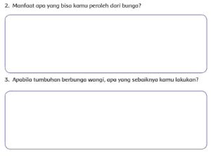 Apabila Tumbuhan Berbunga Wangi, Apa yang Sebaiknya Kamu Lakukan Halaman 22 Tema 3 Kelas 4