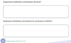 Bagaimana Melakukan Pembulatan Desimal dan Ke Perseratus Terdekat Halaman 12 Kelas 4 SD