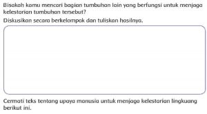 Bisakah Kamu Mencari Bagian Tumbuhan Lain yang Berfungsi Untuk Menjaga Kelestarian Tumbuhan Tersebut