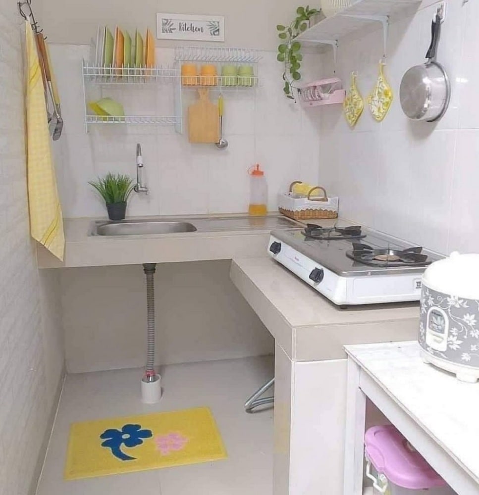 desain dapur kecil sederhana dan murah