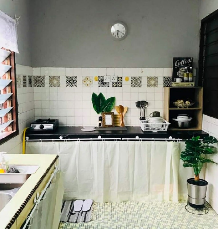 desain dapur sederhana tanpa kitchen set