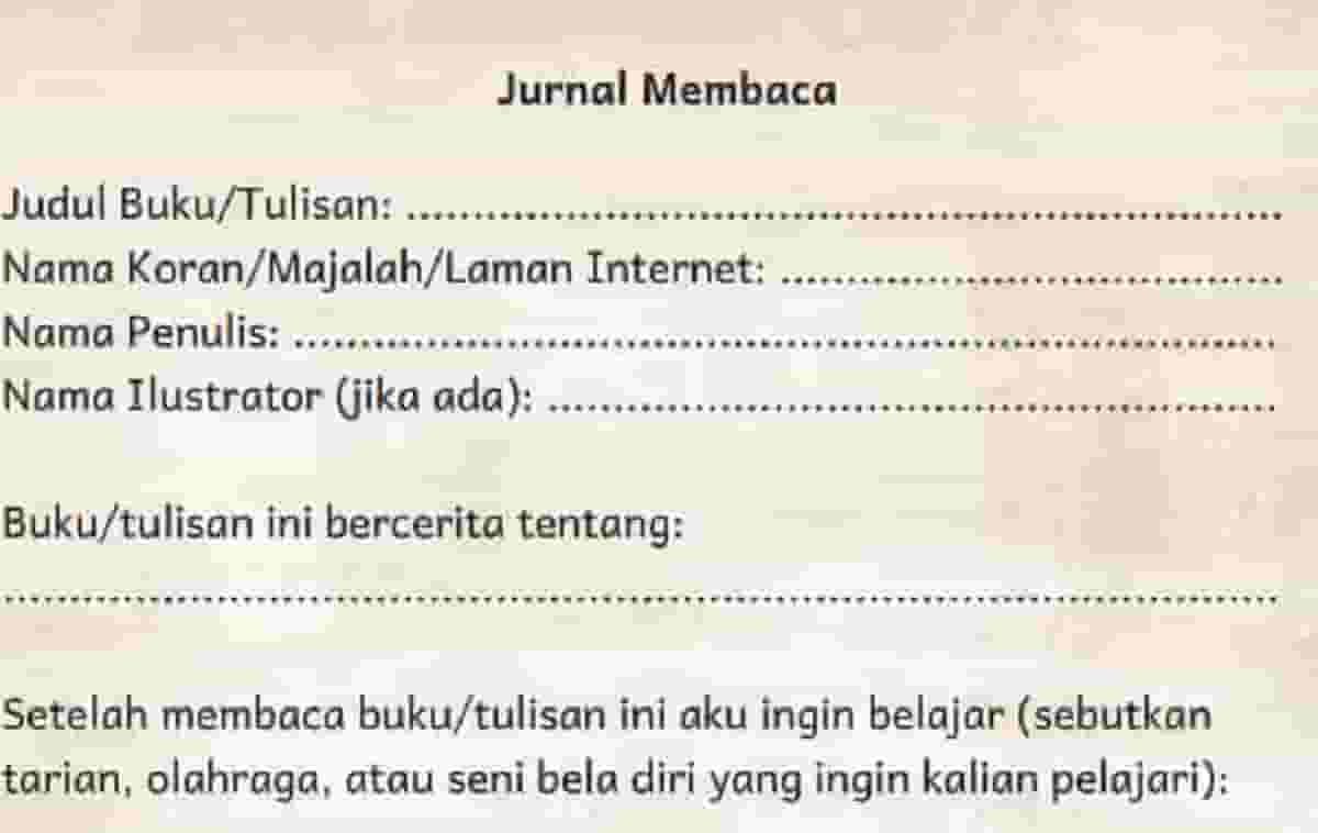 Kunci Jawaban Bahasa Indonesia Kelas 4 Halaman 101 111 112 Kurikulum Merdeka Belajar