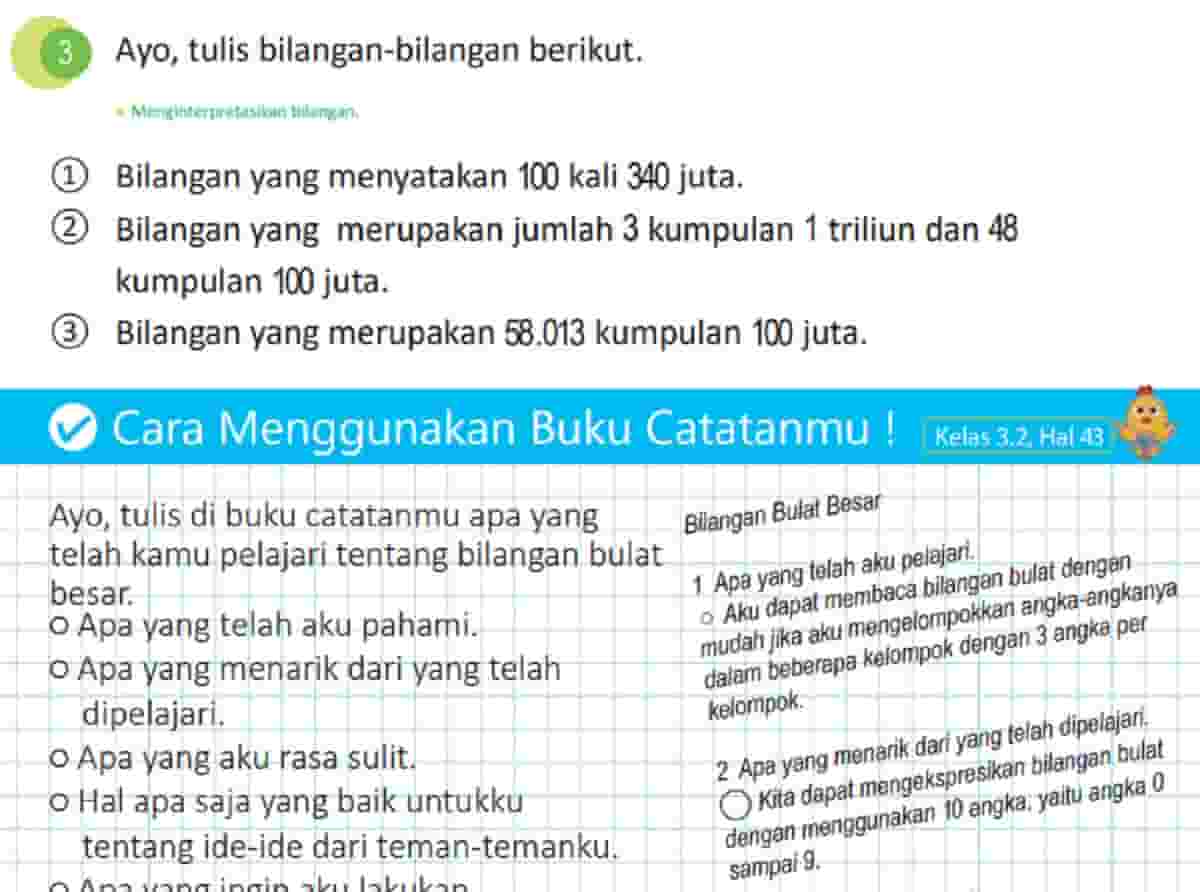 Bilangan yang Menyatakan 100 Kali 340 juta Bilangan yang Merupakan Jumlah 3 Kumpulan 1 Triliun