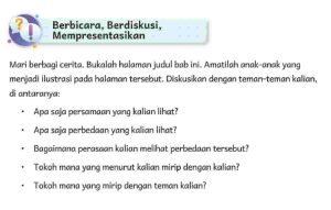 Kunci Jawaban Bahasa Indonesia Kelas 5 Halaman 6 Kurikulum Merdeka Apa Saja Persamaan yang Kalian Lihat