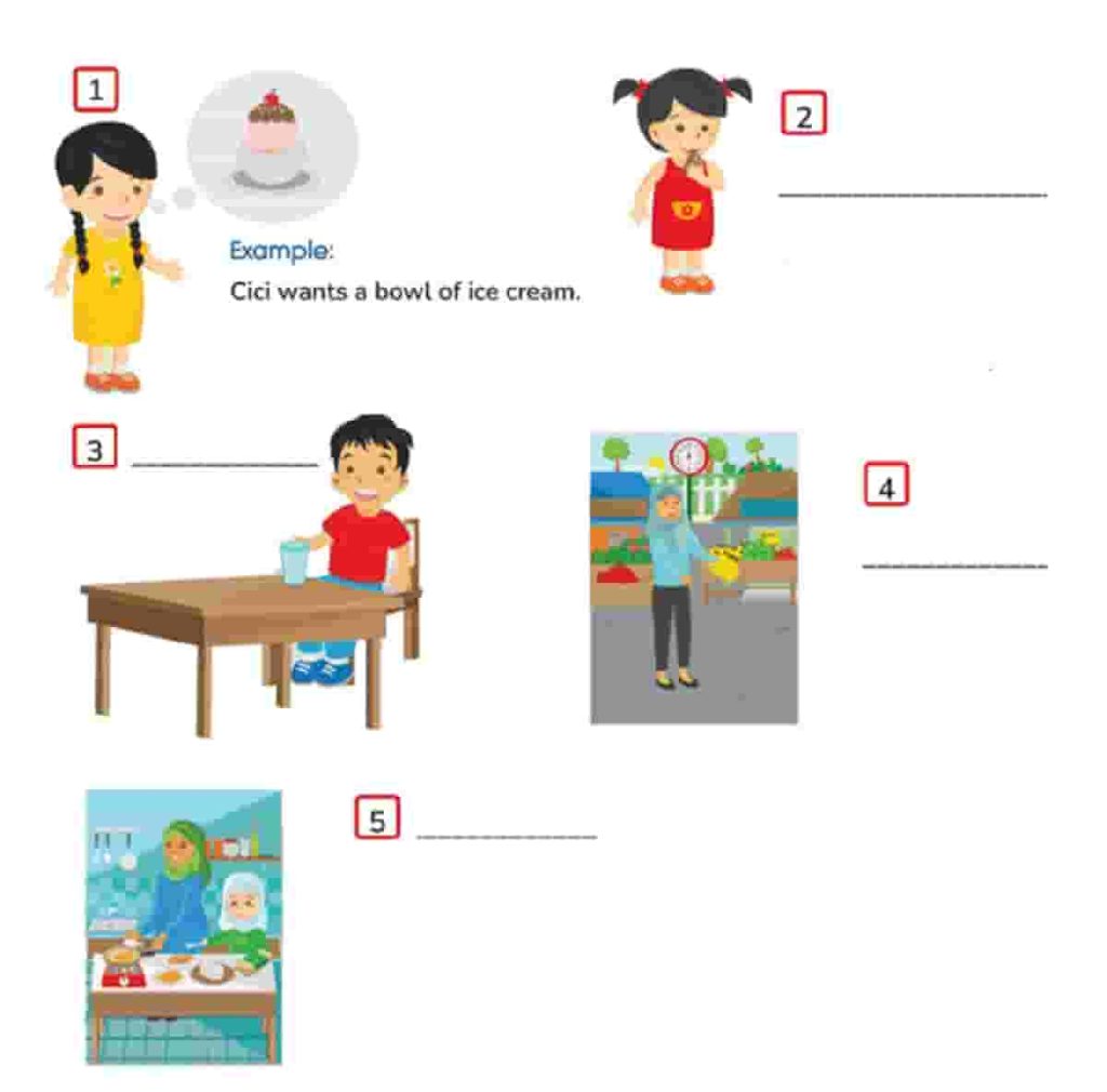 Kunci jawaban Bahasa Inggris kelas 5 halaman 17 18 19 kurikulum merdeka Look and answer Yes or No tepatnya pada materi Bab 2