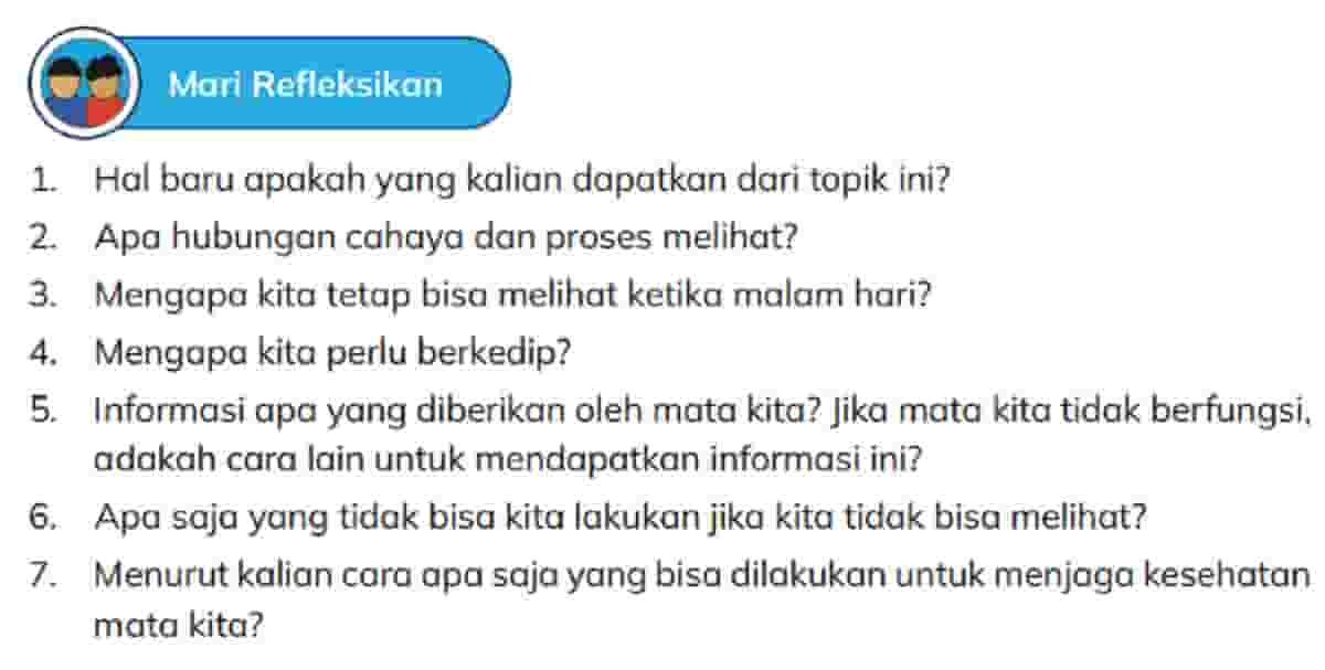 Hal Baru Apakah yang Kalian Dapatkan Dari Topik Ini IPA Kelas 5 Halaman 16