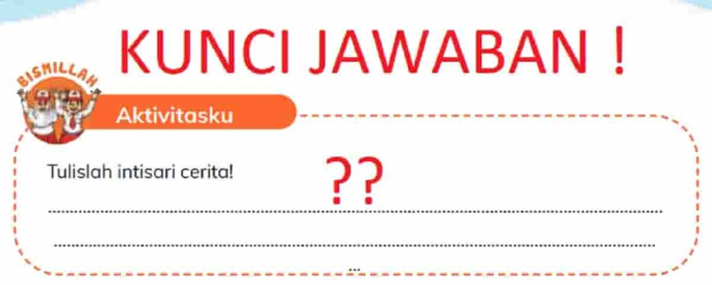 Kunci jawaban PAI dan Budi Pekerti kelas 4 halaman 83 kurikulum merdeka Tulislah intisari cerita Awal Perjalanan materi Bab 5