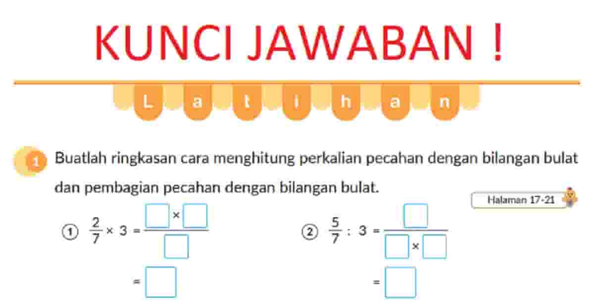 Kunci jawaban Bab 10 Matematika kelas 5 volume 2 halaman 21 kurikulum merdeka