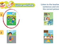 Kunci Jawaban Bahasa Inggris Kelas 6 Halaman 6 – 7 Kurikulum Merdeka SD MI Listen and Circle